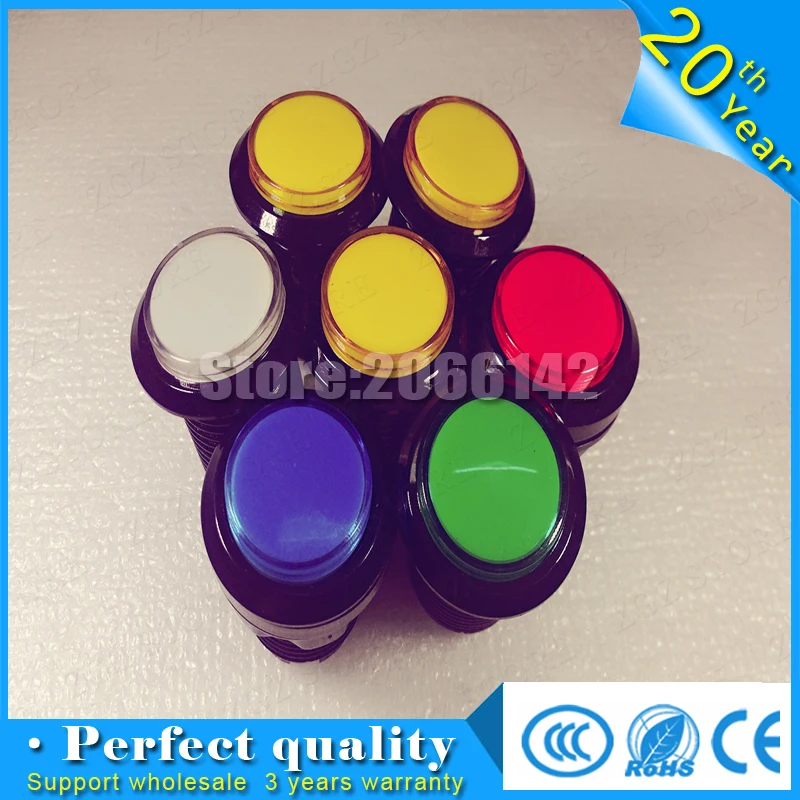1pcs black circle illuminated 12v LED Arcade Push Button with microswitch 5 colors available
1pcs black circle illuminated 12v LED Arcade Push Button with microswitch 5 colors available