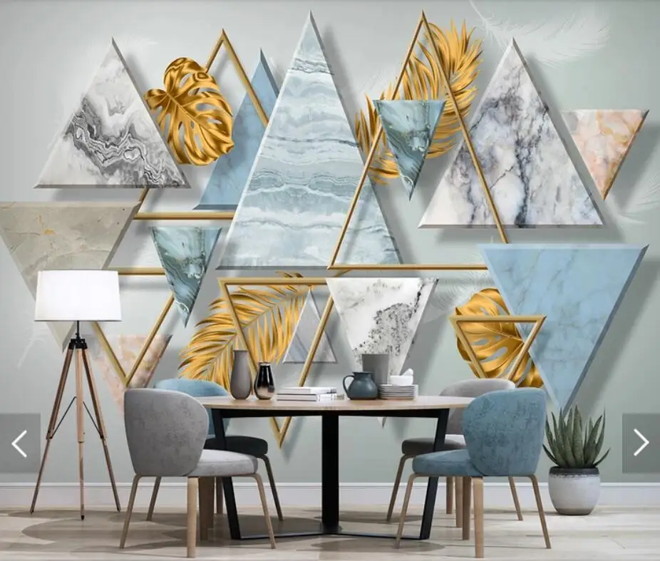 3D Triangle Abstract Geometric Wallpaper Mural for Living Room Bedroom Decor Hand Painted Contact Paper Murals
3D Triangle Abstract Geometric Wallpaper Mural for Living Room Bedroom Decor Hand Painted Contact Paper Murals
