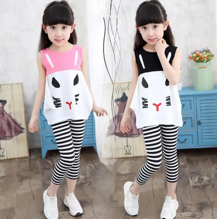 Teen Teenage Girl Clothing Sets Summer Casual Outfits Cat T shirt Leggings Girls For Kids Big Clothes Child Set 8 10 12 Years
Teen Teenage Girl Clothing Sets Summer Casual Outfits Cat T shirt Leggings Girls For Kids Big Clothes Child Set 8 10 12 Years
