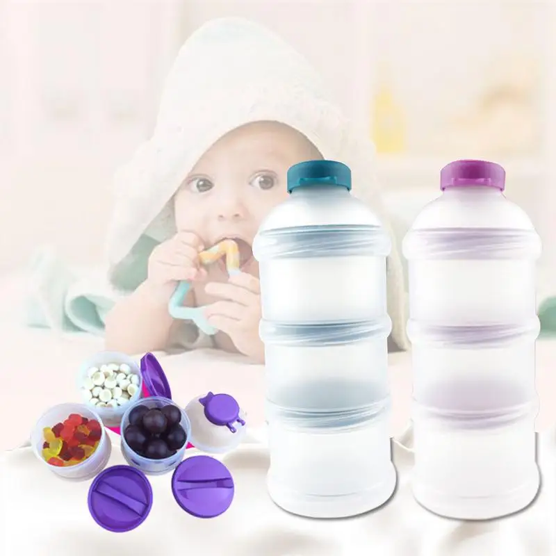 Three Layers Baby Milk Powder Box Snack Box Separate Layered Milk Powder Portable Box
Three Layers Baby Milk Powder Box Snack Box Separate Layered Milk Powder Portable Box