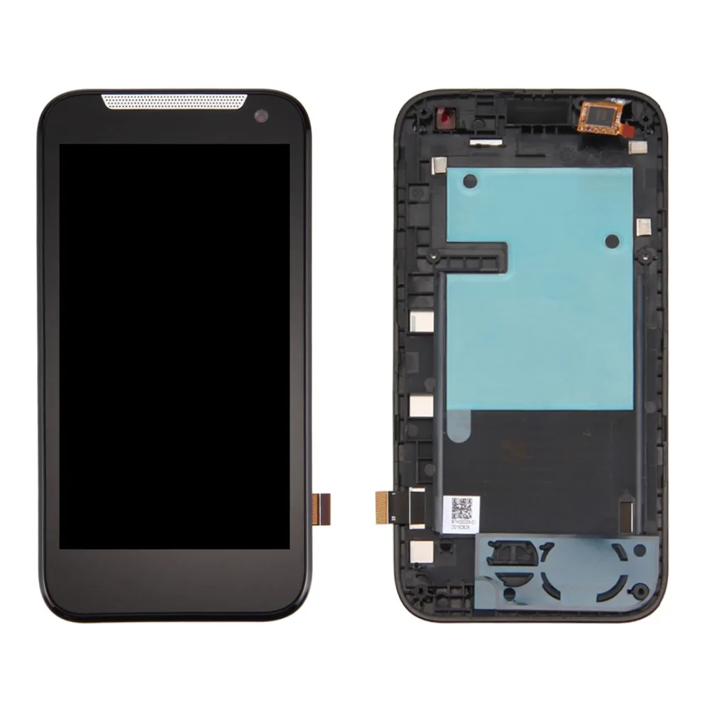 ЖК экран с двумя sim картами и дигитайзер в сборе рамкой для HTC Desire 310|Экраны