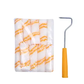 Wall Paint Roller Brush Set Wall Painting Tools Packed in Box Wall Paint Brush Set Home Decor Tools 1 bracket + 10 brushes 
Wall Paint Roller Brush Set Wall Painting Tools Packed in Box Wall Paint Brush Set Home Decor Tools 1 bracket + 10 brushes