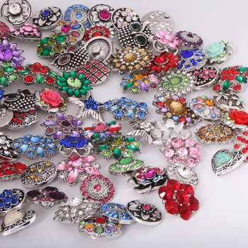 Wholesale 50PCS/Lot High Quality 18MM Metal Snap Button Rhinestones Mixed Styles DIY Xinnver Snap Jewelry Bracelet&Bangle ZM030
Wholesale 50PCS/Lot High Quality 18MM Metal Snap Button Rhinestones Mixed Styles DIY Xinnver Snap Jewelry Bracelet&Bangle ZM030