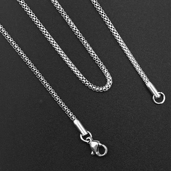 2.0mm Stainless Steel Chain Men Women Link Chain Necklace Silver tone 65cm Bulk Wholesale
2.0mm Stainless Steel Chain Men Women Link Chain Necklace Silver tone 65cm Bulk Wholesale