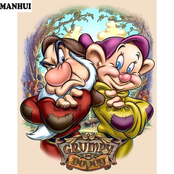 DIY Diamond Painting Grumpy and Dopey Cross Stitch Square Diamond Full Resin Diamond Embroidered Mosaic Acupuncture AKT109
DIY Diamond Painting Grumpy and Dopey Cross Stitch Square Diamond Full Resin Diamond Embroidered Mosaic Acupuncture AKT109