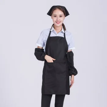 2018 apron overalls waterproof restaurant Korean fashion tea shop aprons print logo
2018 apron overalls waterproof restaurant Korean fashion tea shop aprons print logo