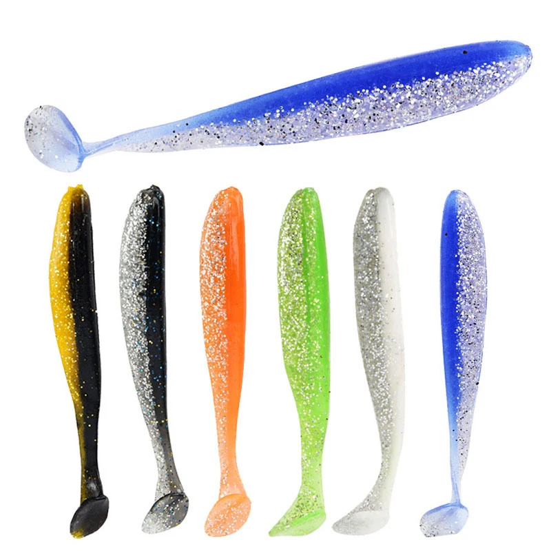 Wokotip Fishing Lures 10pcs 8cm 4g Artificial Baits Silicone Wobblers Soft Lures Shad Carp Fishing Soft Baits Tackle
Wokotip Fishing Lures 10pcs 8cm 4g Artificial Baits Silicone Wobblers Soft Lures Shad Carp Fishing Soft Baits Tackle
