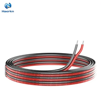 PVC 22awg Cable Cord 2 Conductor Parallel Wire 25 Meter Strands Tinned Copper Wire for Led Strips lights Single Color 5050 3528
PVC 22awg Cable Cord 2 Conductor Parallel Wire 25 Meter Strands Tinned Copper Wire for Led Strips lights Single Color 5050 3528