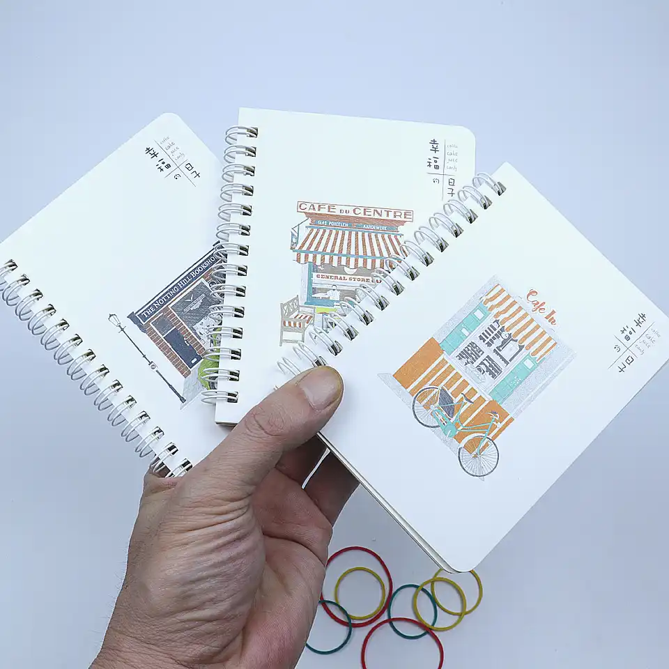 2018 lindo 80 hojas dibujo libro cuaderno papel boceto graffiti libro diario viaje para oficina escuela arte suministros regalo diario de viaje