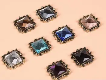 100pcs/lot 20mm bronze metal buttons square pearl rhinestone button wedding invitation embellishments scrapbooking DIY accessory
100pcs/lot 20mm bronze metal buttons square pearl rhinestone button wedding invitation embellishments scrapbooking DIY accessory