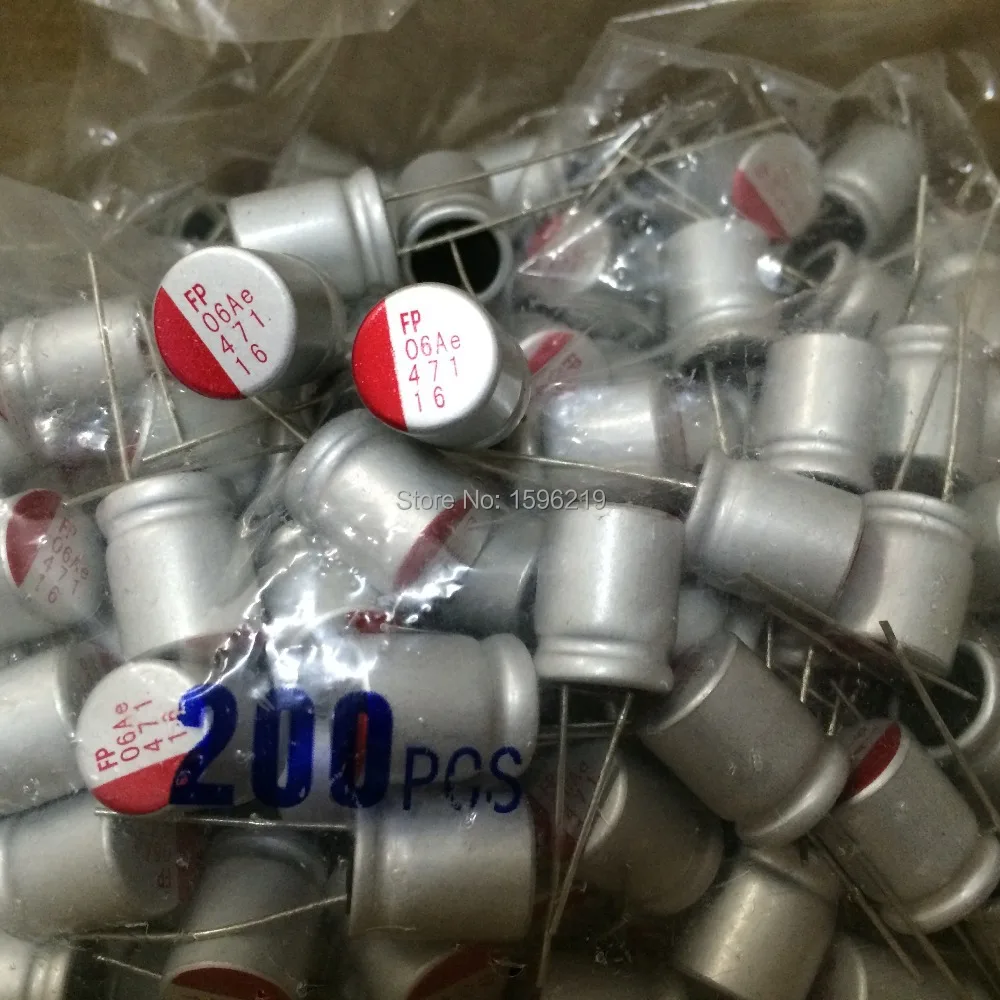 20pcs 470uF 16V FP 10x12.5mm Low ESR Top Grade 16V470uF VGA/Motherboard Solid Capacitor
20pcs 470uF 16V FP 10x12.5mm Low ESR Top Grade 16V470uF VGA/Motherboard Solid Capacitor