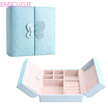 Travel Jewelry Organizer Display for Rings Earring Necklace Gift Butterfly Design Jewelry Box Portable PU Leather
Travel Jewelry Organizer Display for Rings Earring Necklace Gift Butterfly Design Jewelry Box Portable PU Leather