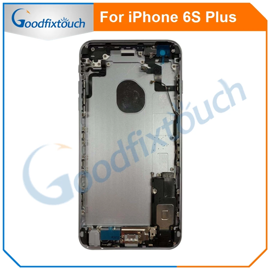 For iPhone 6S Plus 6SPlus Back Cover Battery Door Housing Rear Cover Assembly Battery Housing With Flex Cable Replacement Parts (2)