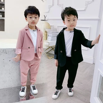 New 2019 Boys Suits for Wedding and party Gentleman Boys Dresses Suit Coat+Pant Clothing Sets 2pcs Children autumn Costume
New 2019 Boys Suits for Wedding and party Gentleman Boys Dresses Suit Coat+Pant Clothing Sets 2pcs Children autumn Costume