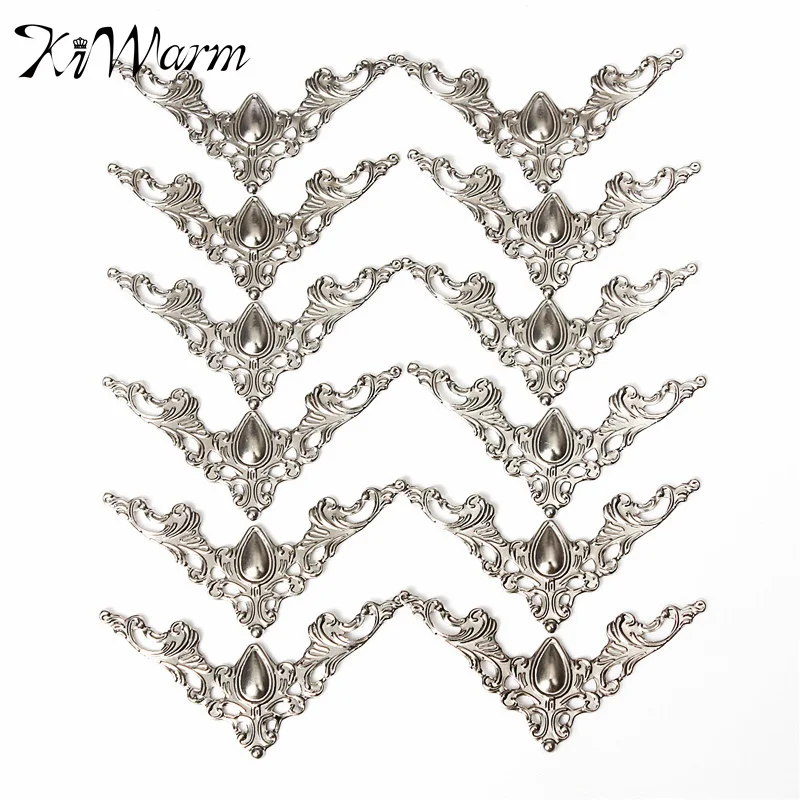 Hot Sale 12PCS Jewelry Box Gift Wine Case Book Scrapbook Album Corner Decorative Protector Metal Craft Decoration
Hot Sale 12PCS Jewelry Box Gift Wine Case Book Scrapbook Album Corner Decorative Protector Metal Craft Decoration