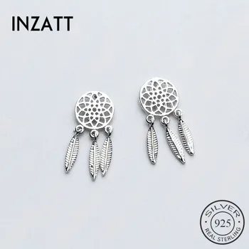 INZATT 2020 Top Selling Dangle Drop Earrings Geometric Round Dreamcatcher Feather For Women Party Charm 925 Silver Jewelry Gift
INZATT 2020 Top Selling Dangle Drop Earrings Geometric Round Dreamcatcher Feather For Women Party Charm 925 Silver Jewelry Gift