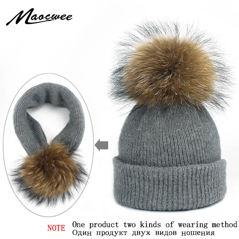 Knitted Real Fur Hat 100% Real Raccoon Fur Pom Pom Hat Can Be Used As Ring Scarf Winter Women Wool Hat Beanie For Women
Knitted Real Fur Hat 100% Real Raccoon Fur Pom Pom Hat Can Be Used As Ring Scarf Winter Women Wool Hat Beanie For Women