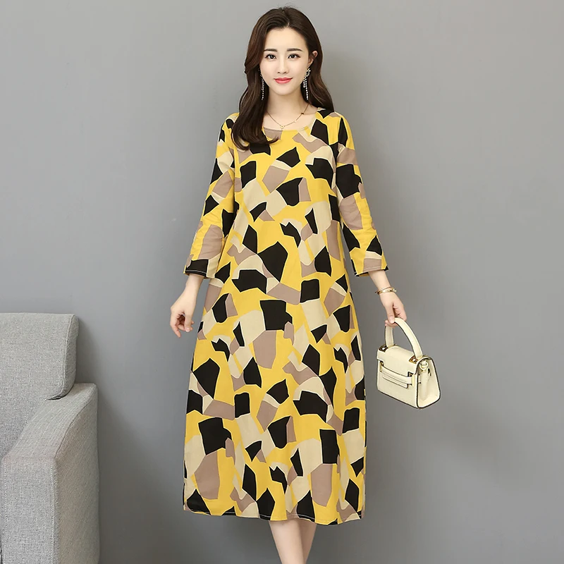 Women Dress 2019 Summer Fashion Cotton Linen Dress Stylish Party Dress Boho Style Casual Loose Beach Dresses Vestidos Sukienki
Women Dress 2019 Summer Fashion Cotton Linen Dress Stylish Party Dress Boho Style Casual Loose Beach Dresses Vestidos Sukienki