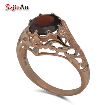 Szjiano Fine elegant temperament women jewelry rose gold pomegranate stone 925 silver series luxury engagement rings
Szjiano Fine elegant temperament women jewelry rose gold pomegranate stone 925 silver series luxury engagement rings