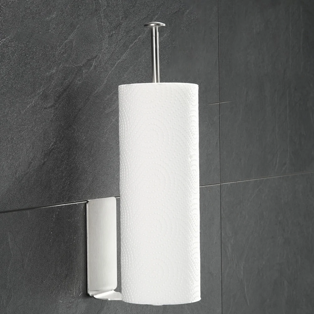 Stainless Steel Wall Mount Paper Towel Holder Kitchen Bathroom Towel Rack Hand Towel Home Storage Rack Organizer 18x9x10cm
Stainless Steel Wall Mount Paper Towel Holder Kitchen Bathroom Towel Rack Hand Towel Home Storage Rack Organizer 18x9x10cm