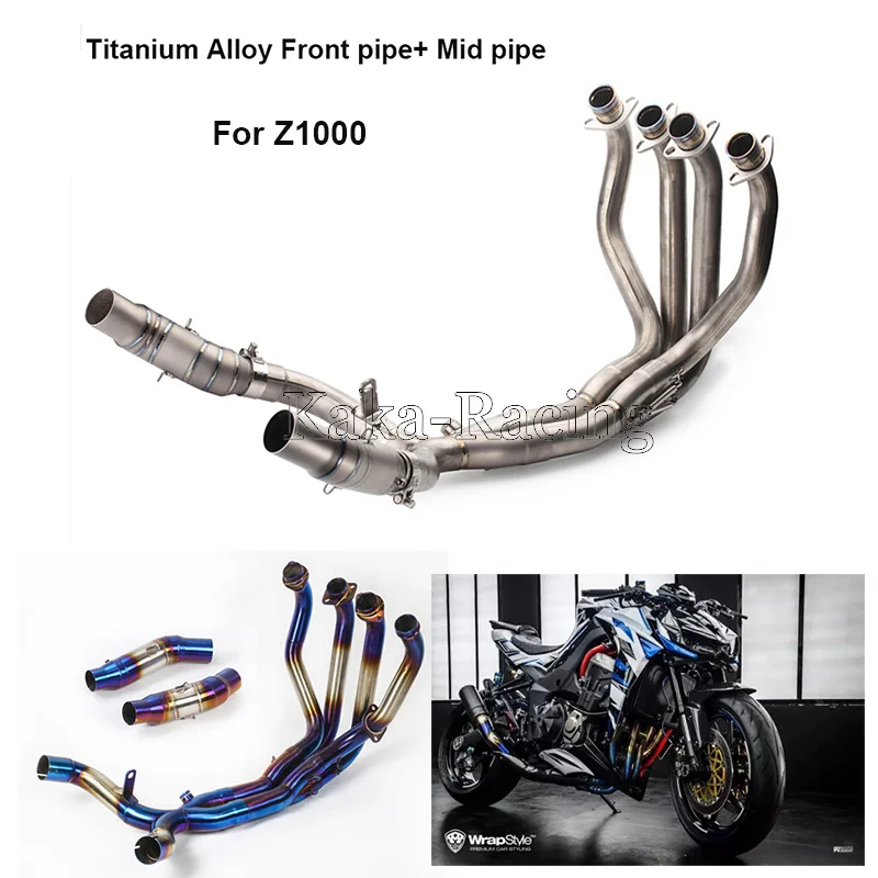 Motorcycle Modified Exhaust Muffler Pipe Front Pipe Tube Full Complete System Middle Mid pipe For Kawasaki Z1000 2010-2016 year
Motorcycle Modified Exhaust Muffler Pipe Front Pipe Tube Full Complete System Middle Mid pipe For Kawasaki Z1000 2010-2016 year