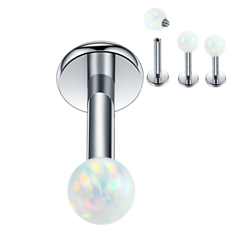 1PC Steel Opal Lip Rings Helix Earrings Piercings Ear Tragus Cartilage Internal Thread Labret Piercings Lobe Rings Body Jewelry
1PC Steel Opal Lip Rings Helix Earrings Piercings Ear Tragus Cartilage Internal Thread Labret Piercings Lobe Rings Body Jewelry