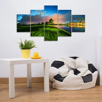 5 Pieces Golf Course Canvas Print Club Poster Wall Art Landscape Painting Home Decor Nature Picture for Living Room Gym Artwork
5 Pieces Golf Course Canvas Print Club Poster Wall Art Landscape Painting Home Decor Nature Picture for Living Room Gym Artwork