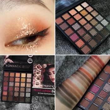 30 Color Nude Matte Eyeshadow Palette Shimmer Glitter Eyeshadow Pallete Diamond Powder Pigment Smoky Makeup Palette Cosmetic
30 Color Nude Matte Eyeshadow Palette Shimmer Glitter Eyeshadow Pallete Diamond Powder Pigment Smoky Makeup Palette Cosmetic