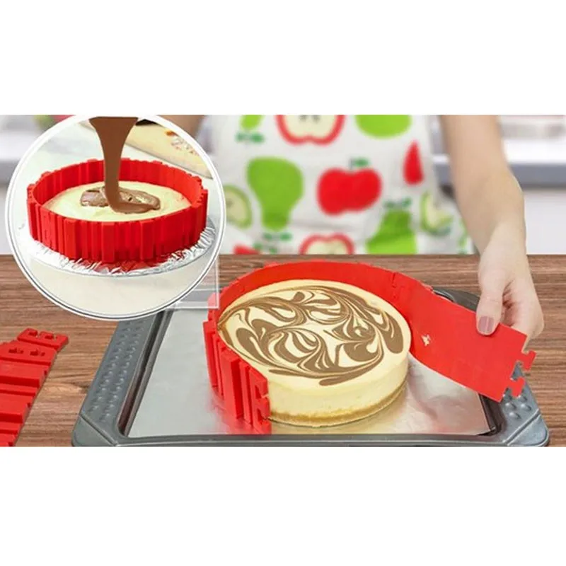Creative Bake Snake Silicome Cake Mold DIY Magic Heart Shape Rectangular Round Shape Cake Mold Pastry Tools Kitchen Accessories
Creative Bake Snake Silicome Cake Mold DIY Magic Heart Shape Rectangular Round Shape Cake Mold Pastry Tools Kitchen Accessories