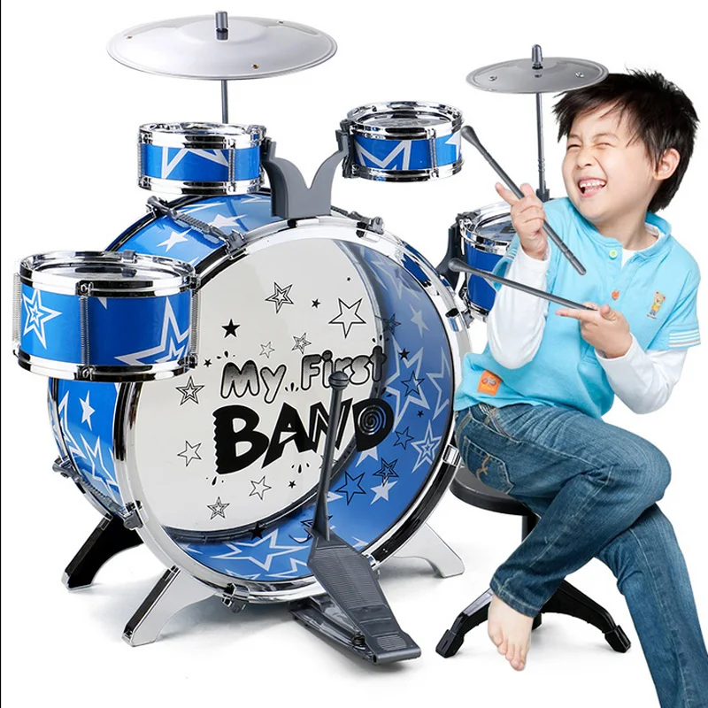 Plastic Musical Instruments for Children 5 Drum 2 Rub 1 Chair /Set Learning Education Toys Mixed Musical Instruments For Kids
Plastic Musical Instruments for Children 5 Drum 2 Rub 1 Chair /Set Learning Education Toys Mixed Musical Instruments For Kids