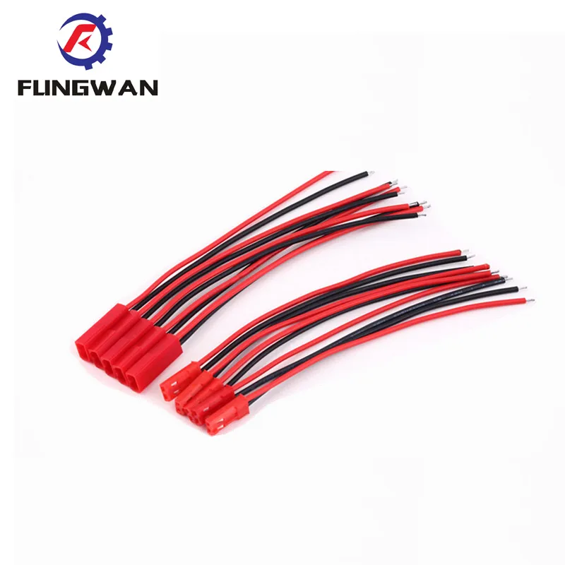 5 PAIRS 100MM 150MM 200MM JST plug JST line 2 pin connector plug lead wire Male & Female
5 PAIRS 100MM 150MM 200MM JST plug JST line 2 pin connector plug lead wire Male & Female