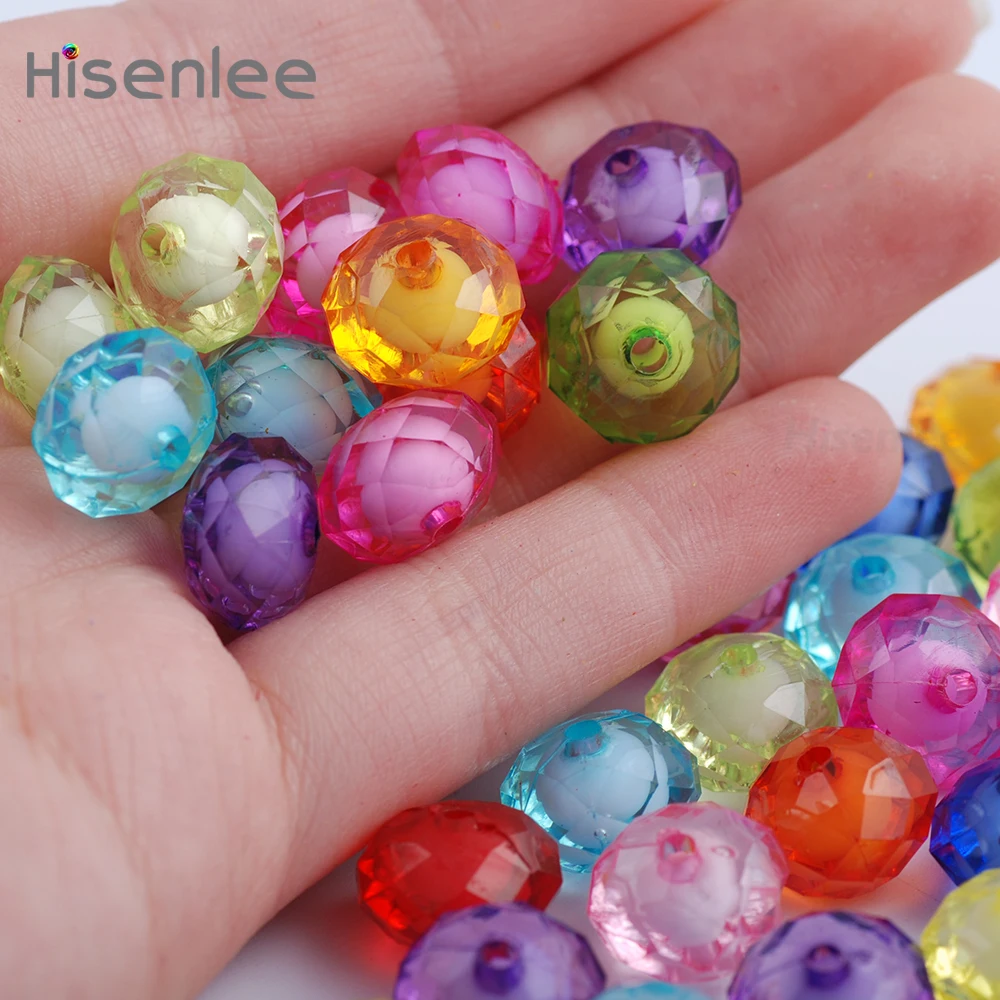 New 12mm 50pcs Mixed Color Beads Acrylic Clear Spacer Bead bubblegum Fantasy Style DIY toy Making Hole 2.4mm
New 12mm 50pcs Mixed Color Beads Acrylic Clear Spacer Bead bubblegum Fantasy Style DIY toy Making Hole 2.4mm