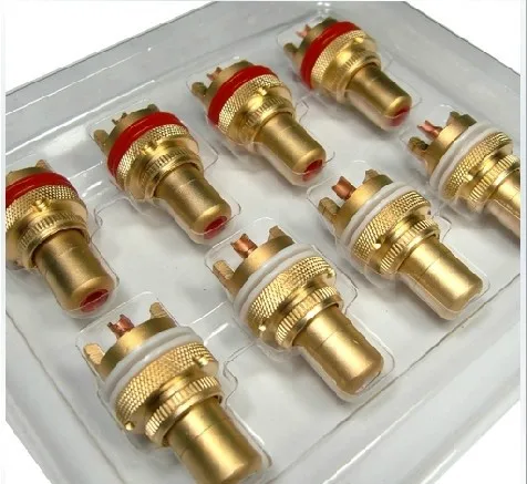 1 pair (2pcs) DIY rofessional gold RCA Cinch DAC level the amplifier chassis audio signal input terminal
1 pair (2pcs) DIY rofessional gold RCA Cinch DAC level the amplifier chassis audio signal input terminal