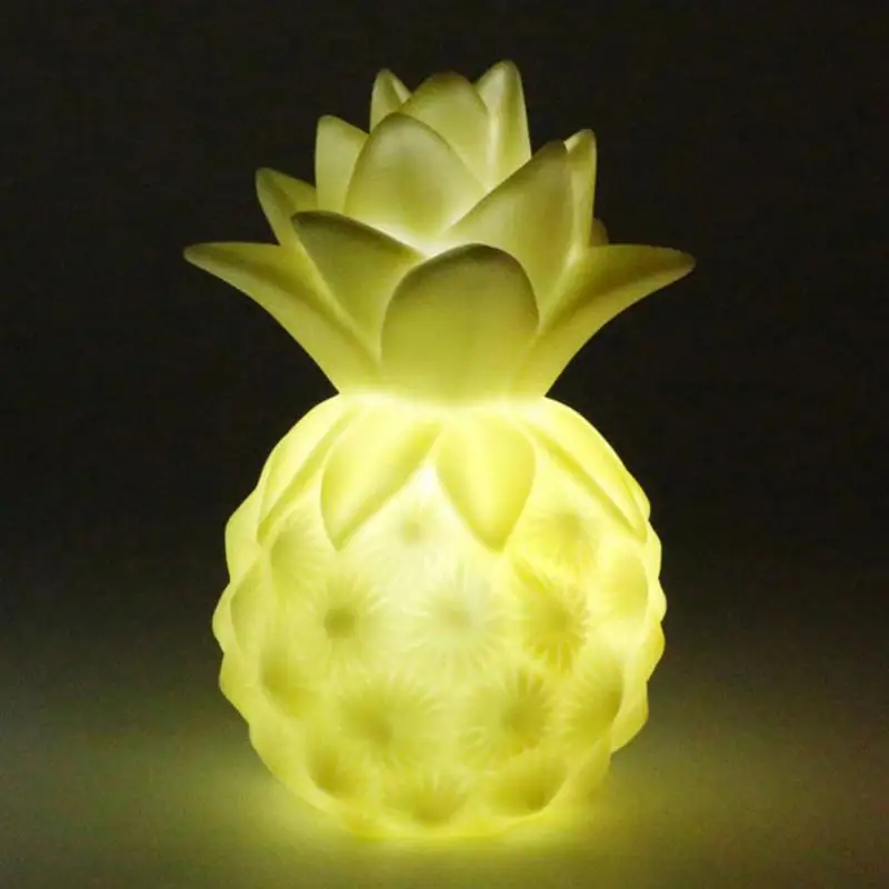 Novelty LED Night Light Pineapple Nightlight Portable Desk Lamp PVC Bedside Lamp Baby Kid Creative Gift Bedroom Decor
Novelty LED Night Light Pineapple Nightlight Portable Desk Lamp PVC Bedside Lamp Baby Kid Creative Gift Bedroom Decor