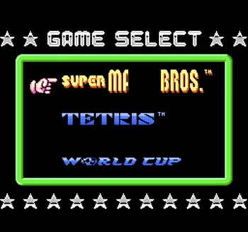Super Mali Bros - Tetris - World Cup Region Free 60 Pin 8Bit Game Card For Subor Game Players
Super Mali Bros - Tetris - World Cup Region Free 60 Pin 8Bit Game Card For Subor Game Players