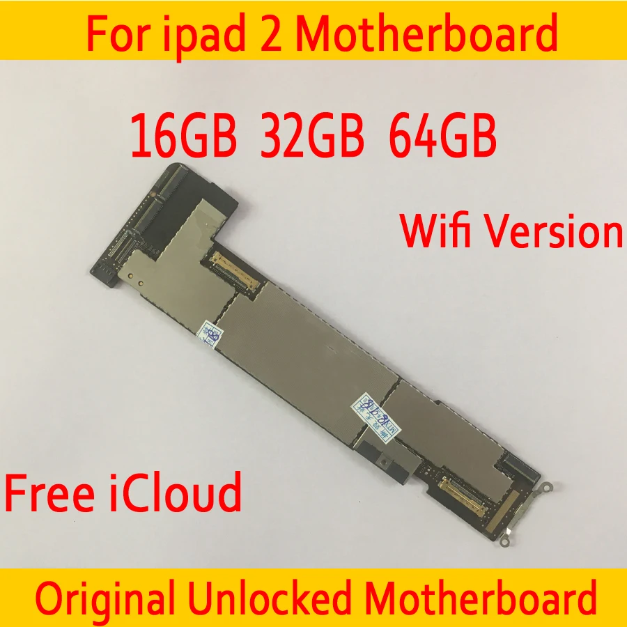 Wifi Version for iPad 2 Motherboard with Full Chips,Original unlocked for iPad 2 Mainboard with IOS System,16GB / 32GB / 64GB
Wifi Version for iPad 2 Motherboard with Full Chips,Original unlocked for iPad 2 Mainboard with IOS System,16GB / 32GB / 64GB