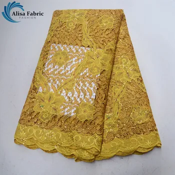 Yellow African Embroidery Lace Fabric 5 Yards/piece African Organza Lace Fabric With Sequins Super Quality For Beautiful Clothes
Yellow African Embroidery Lace Fabric 5 Yards/piece African Organza Lace Fabric With Sequins Super Quality For Beautiful Clothes