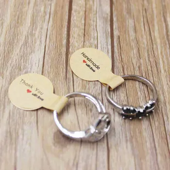 1000PCS folded paper jewelry ring label tag self-seal handmade with love ring label tags thank you jewelry sticker label tags
1000PCS folded paper jewelry ring label tag self-seal handmade with love ring label tags thank you jewelry sticker label tags