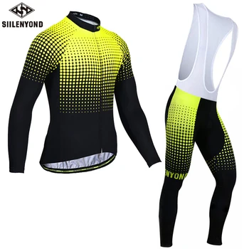 SIILENYOND Winter Thermal Fleece Cycling Set Bike Clothes MTB Bicycle Clothing Cycling Jersey Set Maillot Ropa Ciclismo suits
SIILENYOND Winter Thermal Fleece Cycling Set Bike Clothes MTB Bicycle Clothing Cycling Jersey Set Maillot Ropa Ciclismo suits