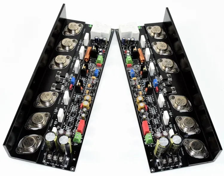 KSA50 MJ15024G/MJ15025G 250 Вт + 250 Вт Чистая задняя сценическая регулируемая плата усилителя мощности класса A (1 пара)
KSA50 MJ15024G/MJ15025G 250 Вт + 250 Вт Чистая задняя сценическая регулируемая плата усилителя мощности класса A (1 пара)