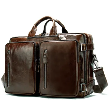 433 New Fashion Business Men's Handbag Large Portable Computer Bags Cowhide Leather Horizontal Single Shoulder Slope Briefcase
433 New Fashion Business Men's Handbag Large Portable Computer Bags Cowhide Leather Horizontal Single Shoulder Slope Briefcase