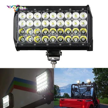WZJOO 1pcs 9 inch 108W LED Light Bar 4 Rows LED Work Light Driving 4WD Fog Lights For Jeep, Off-road, Truck, Car, ATV, SUV, 4X4
WZJOO 1pcs 9 inch 108W LED Light Bar 4 Rows LED Work Light Driving 4WD Fog Lights For Jeep, Off-road, Truck, Car, ATV, SUV, 4X4