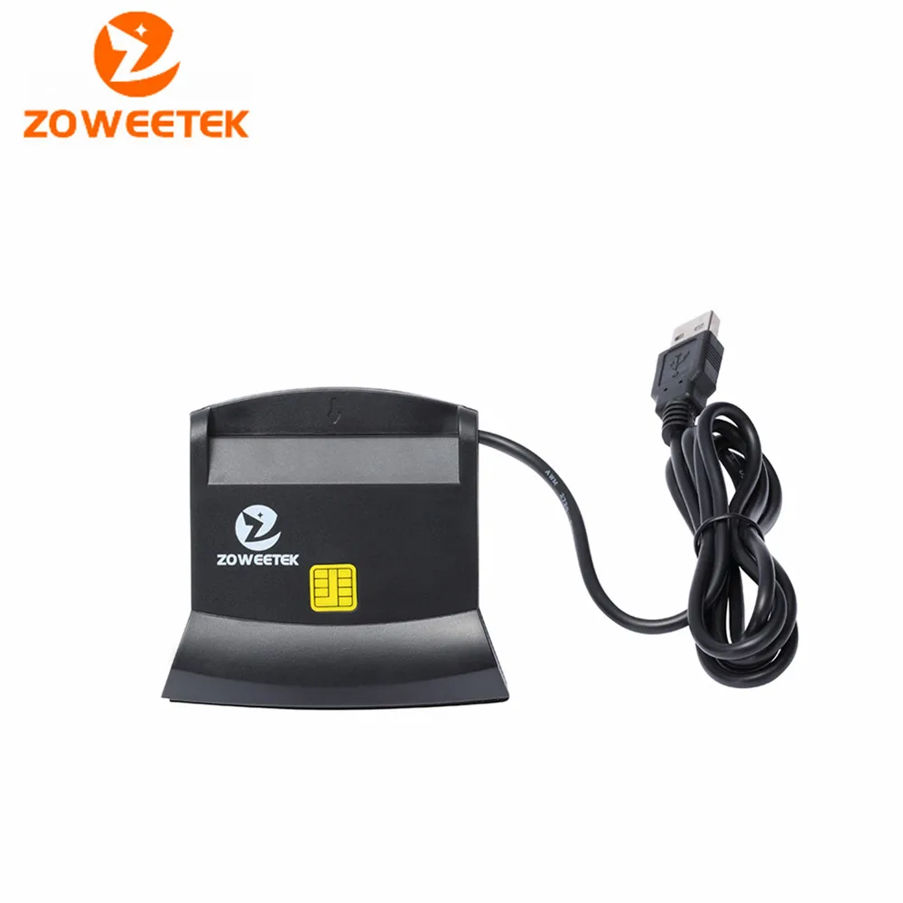 Zoweetek 12026-6 DOD Military USB Smart Card Reader / CAC Common Access Card Reader Writer
Zoweetek 12026-6 DOD Military USB Smart Card Reader / CAC Common Access Card Reader Writer