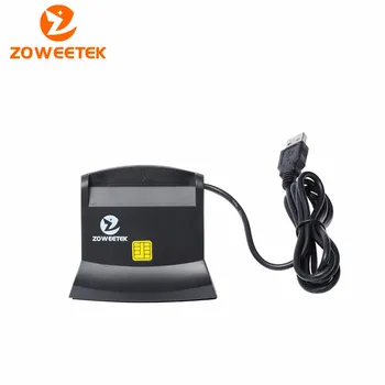 Zoweetek 12026-6 DOD Military USB Smart Card Reader / CAC Common Access Card Reader Writer
Zoweetek 12026-6 DOD Military USB Smart Card Reader / CAC Common Access Card Reader Writer