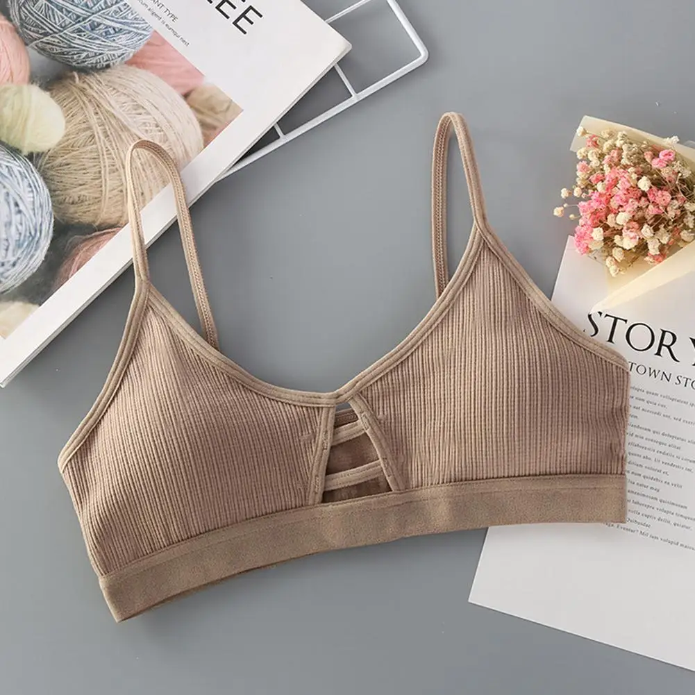 Sports Bra Underwear Threaded Cotton Hollow Out Balette Fitness Breathable Ultra-Thin Comfortable Ladies Bra With Chest Pad
Sports Bra Underwear Threaded Cotton Hollow Out Balette Fitness Breathable Ultra-Thin Comfortable Ladies Bra With Chest Pad