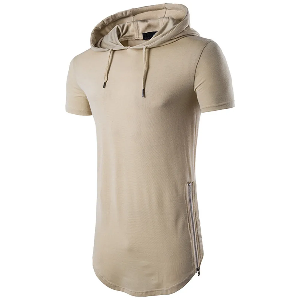 2019 New Summer Streetwear Men T Shirt Short Sleeve O Neck Men Tshirt Casual Hooded Harajuku Gym T Shirt Men Bodybuilding
2019 New Summer Streetwear Men T Shirt Short Sleeve O Neck Men Tshirt Casual Hooded Harajuku Gym T Shirt Men Bodybuilding