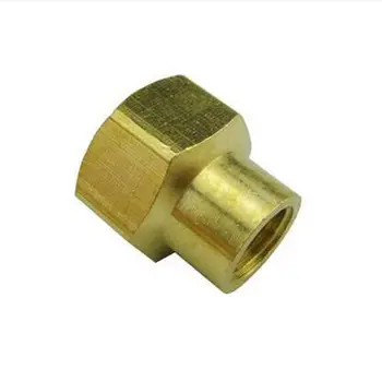 Brass Reducer Connector Hex Head 1/4" BSP to 1/2" BSP Female Thread Reducing Bush adapter Fitting for Pressure gauge
Brass Reducer Connector Hex Head 1/4" BSP to 1/2" BSP Female Thread Reducing Bush adapter Fitting for Pressure gauge