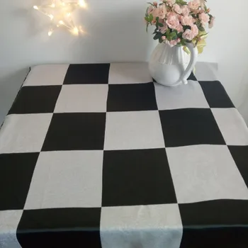 Custom simple modern black and grey plaid table cloth many sizes table cloth free shipping
Custom simple modern black and grey plaid table cloth many sizes table cloth free shipping