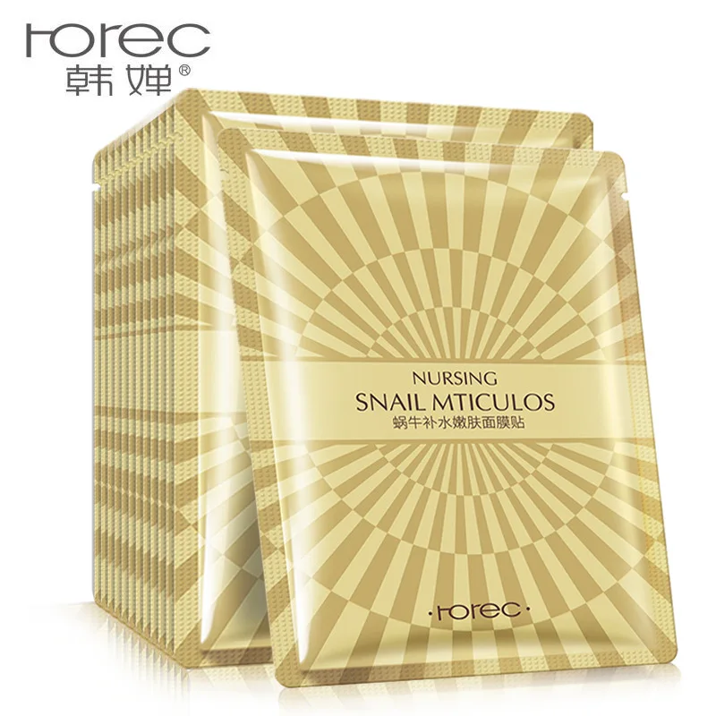 IMAGES Imported-china Snail Moisturizing Mask Whitening Wrapped Mask Oil Control Facial Masks Smooth Face Mask Skin Care
IMAGES Imported-china Snail Moisturizing Mask Whitening Wrapped Mask Oil Control Facial Masks Smooth Face Mask Skin Care