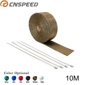 CNSPEED 10M Thermal 4 pcs Ties Wrap Exhaust Insulating Warp Header Warp Exhaust Pipe Warp Max stand 500 Celsius
CNSPEED 10M Thermal 4 pcs Ties Wrap Exhaust Insulating Warp Header Warp Exhaust Pipe Warp Max stand 500 Celsius